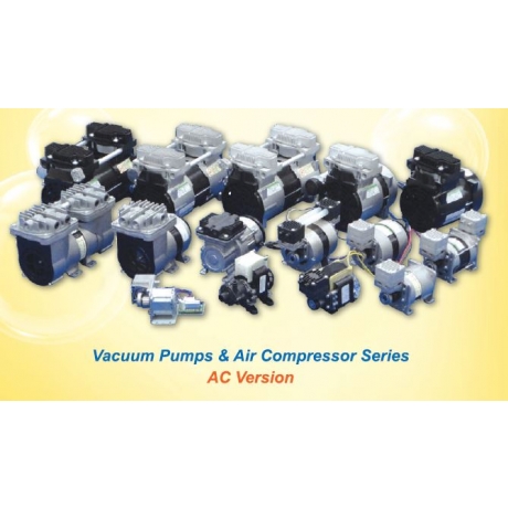 壓力/真空兩用活塞式空氣幫浦 Oil-less Air compressor & Vacuum pump (Piston Pump)